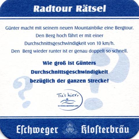 eschwege esw-he eschweger rtsel 7b (quad180-radtour rtsel-blau)